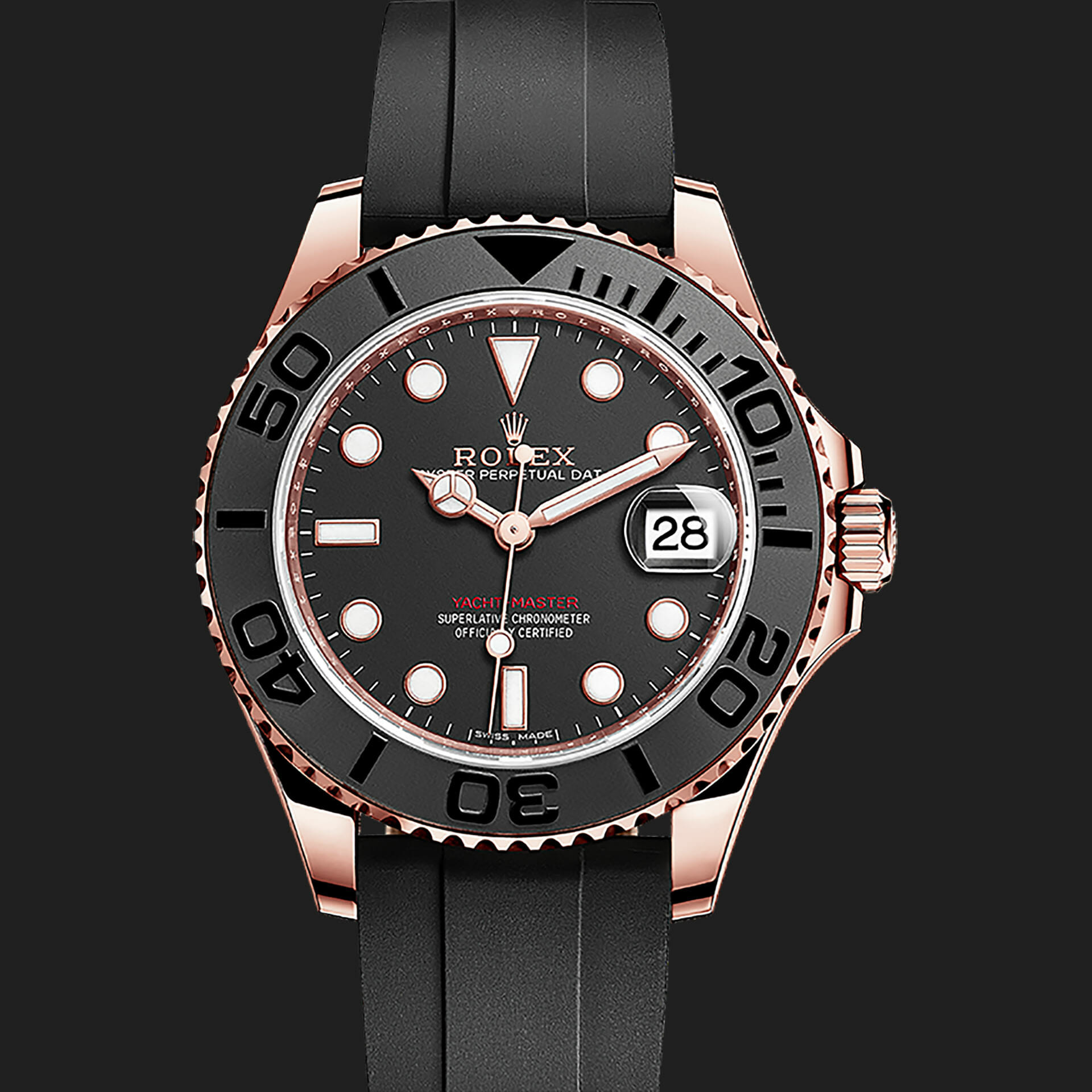 rolex yacht master everose