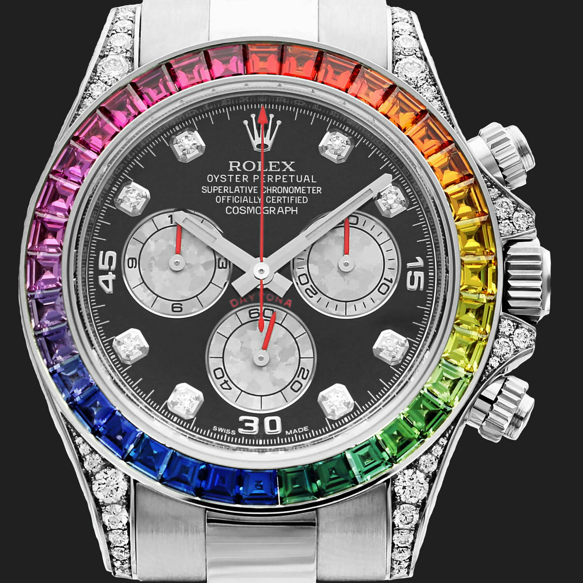 rolex oyster rainbow